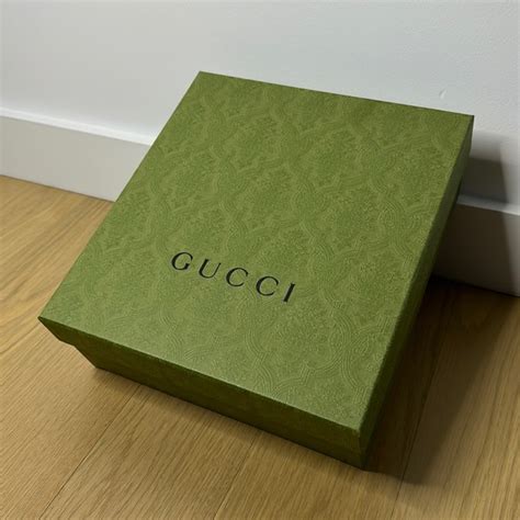 why do people buy empty gucci box|gucci outer packaging.